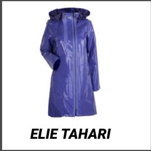 TAHARI Light Lavender Trench Rain Coat